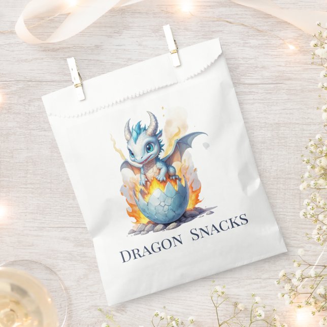 Dragon Snacks Frostfire Hatchling Fantasy Geschenktütchen (Ausgeschnitten)