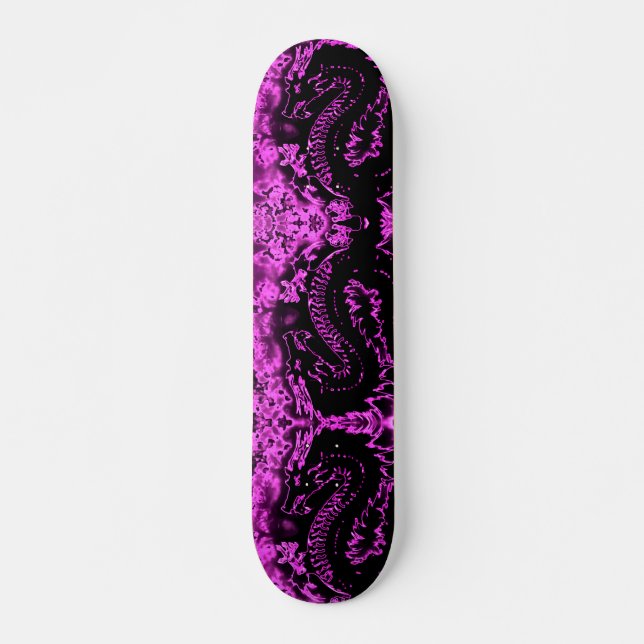 Dragon Spirit Element Zero Custom Pro Park Board Skateboard (Vorne)