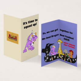 Dragon Squad Dragon Boot Festival Card