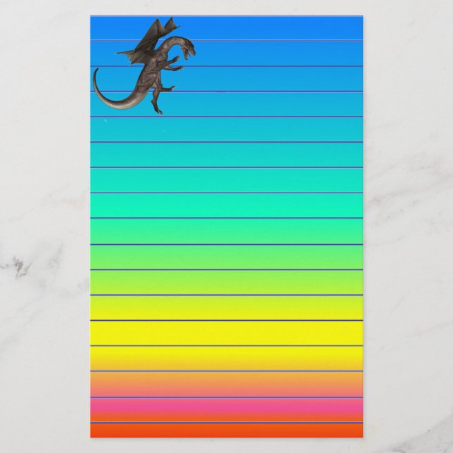 Dragon Stationery Briefpapier (Vorderseite)