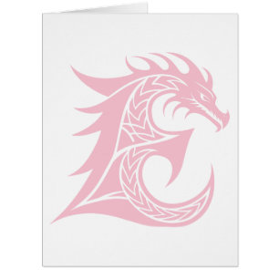 Dragon Styled Letter E, Dragon Alphabet, Monogramm