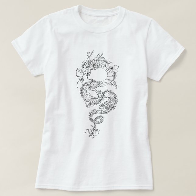 Dragon T - Shirt (Design vorne)