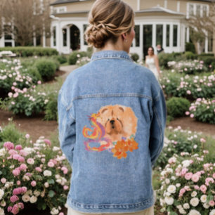 DRAGON-TALEZ CHOW art sur le dos