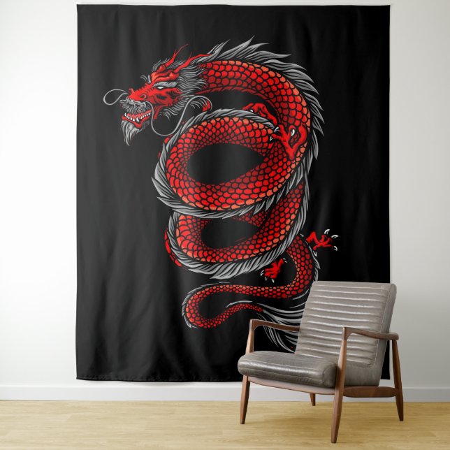 Dragon Tapestry Wandteppich (Beispiel)