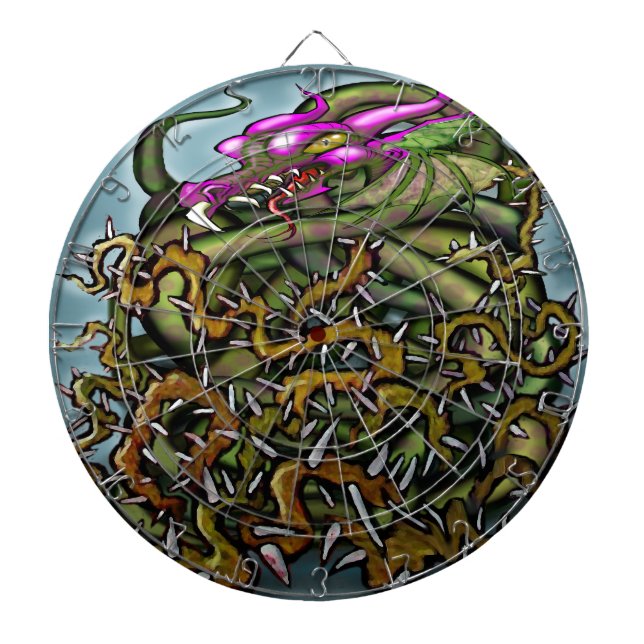 Dragon Thorns Dartscheibe (vorne)