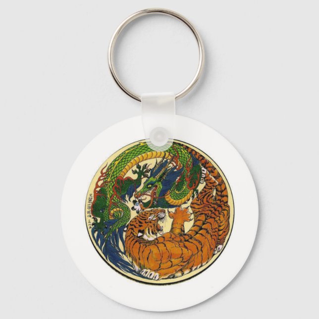 DRAGON TIGER SCHLÜSSELANHÄNGER (Vorderseite)