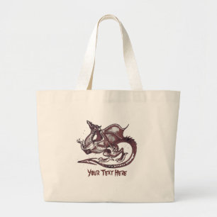 Dragon Tote Bag Jumbo Stoffbeutel