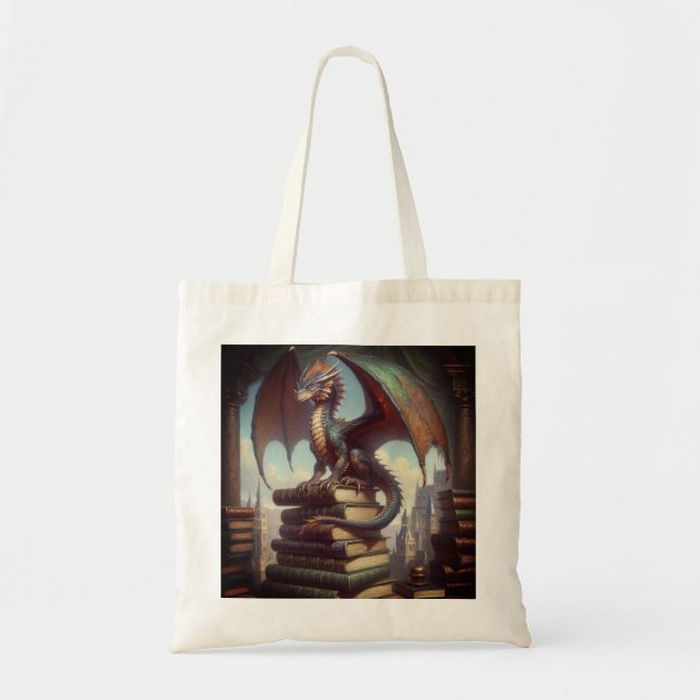 Dragon Tote Bag Tragetasche (Vorne)