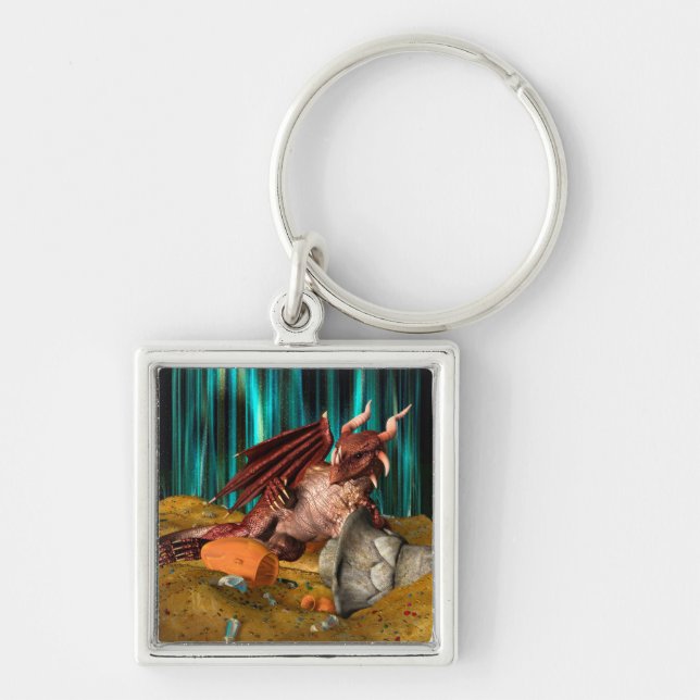Dragon Treasure Schlüsselanhänger (Vorne)