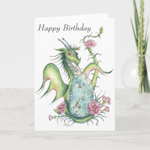 Dragon Turquoise (Sagittarius) - Carte Anniversair