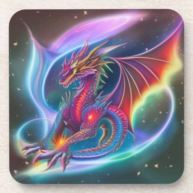 Dragon Untersetzer Set von 6 (Vorderseite)