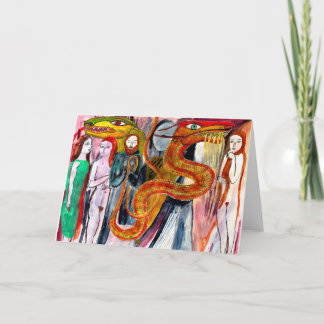 Dragon Utopia Grußkarte Karte