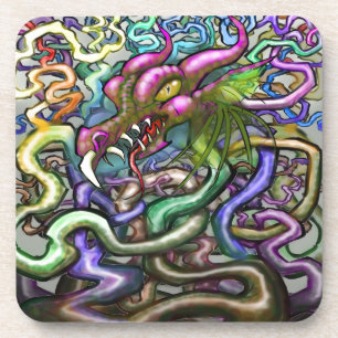 Dragon Vines Getränkeuntersetzer