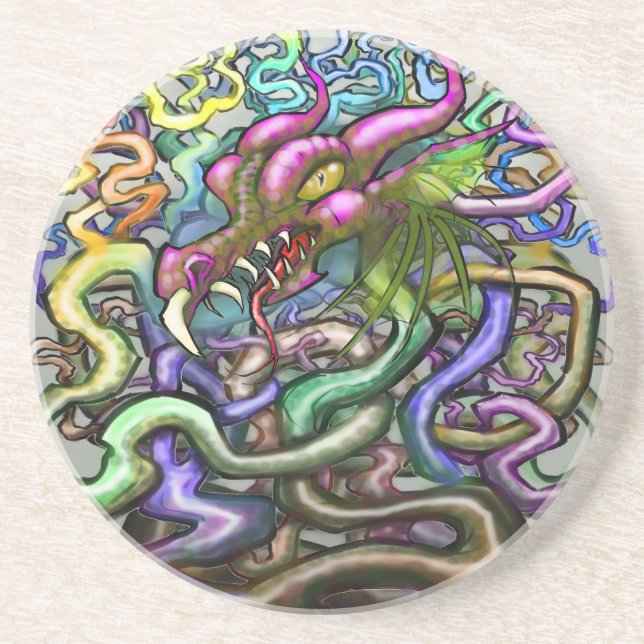 Dragon Vines Untersetzer (Vorne)