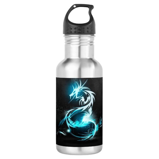 Dragon-Wasserflasche Edelstahlflasche (Vorderseite)
