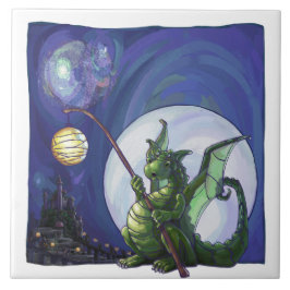 Dragon Watch Art Fliese