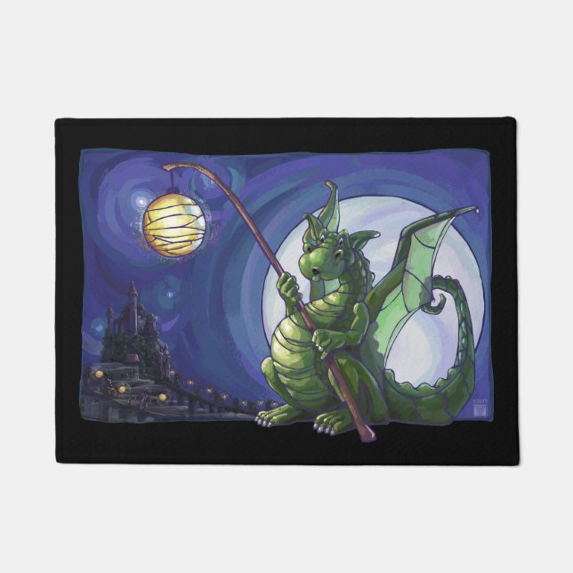 Dragon Watch Art Fußmatte (Vorderseite)
