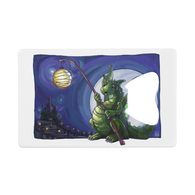 Dragon Watch Art Geldkarten Flaschenöffner (Rückseite Horizontal)