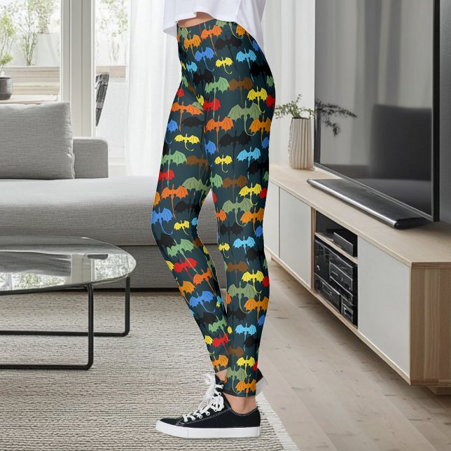 Dragon Wing Blue Flight Fantasy Leggings (Von Creator hochgeladen)