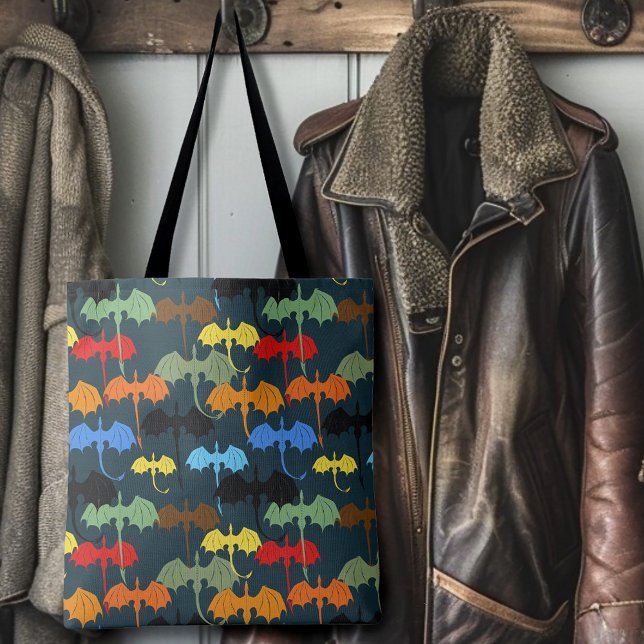 Dragon Wing Blue Flight Fantasy Tasche (Von Creator hochgeladen)