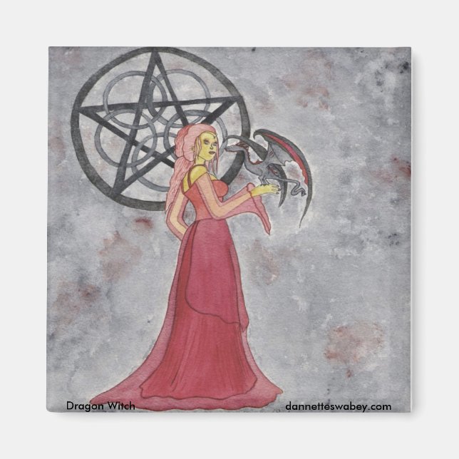 Dragon Witch Magnet (Vorne)