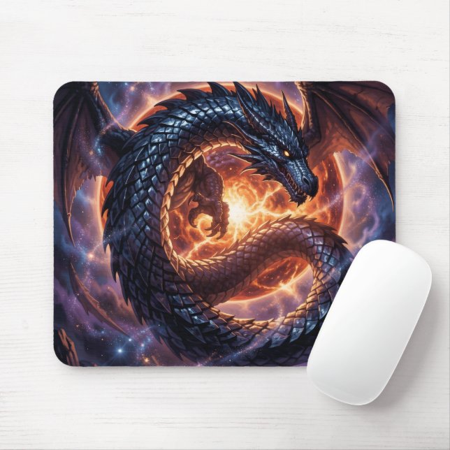 Dragon World – The Realm of Fire and Magic´3 Mousepad (Mit Mouse)