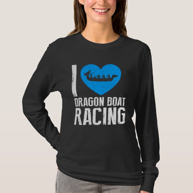 Dragonboat Theme for Dragon Boat Paddlers  10 T-Shirt (Vorderseite)