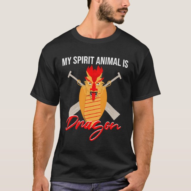 Dragonboat Theme for Dragon Boat Paddlers  1 T-Shirt (Vorderseite)