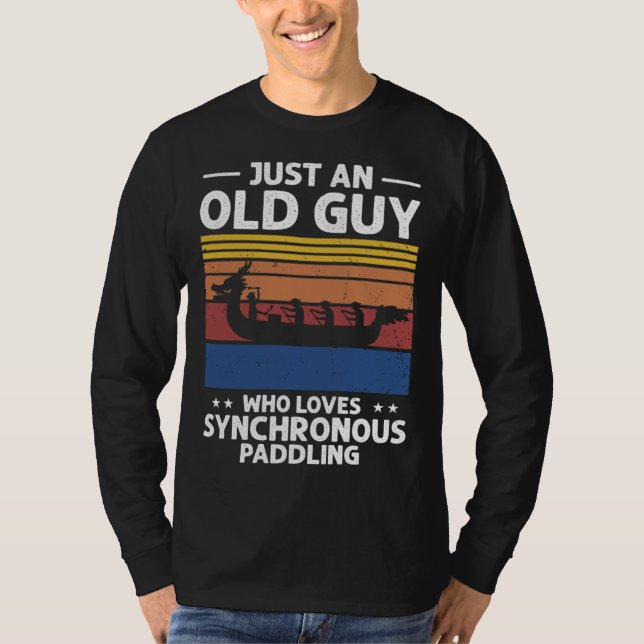 Dragonboat Theme for Dragon Boat Paddlers T-Shirt (Vorderseite)