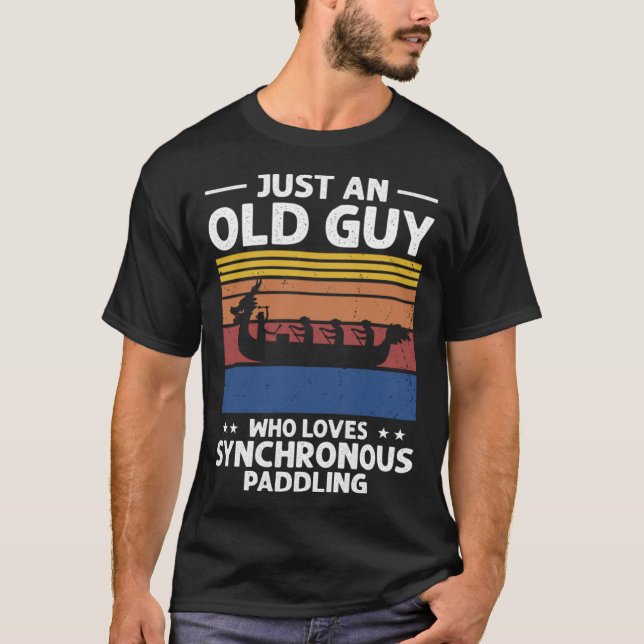 Dragonboat Theme for Dragon Boat Paddlers T-Shirt (Vorderseite)