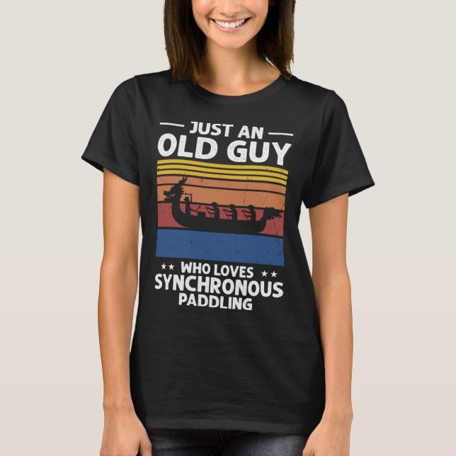 Dragonboat Theme for Dragon Boat Paddlers T-Shirt (Vorderseite)
