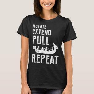 Dragonboating Theme for Dragon Boat Paddling 16 T-Shirt