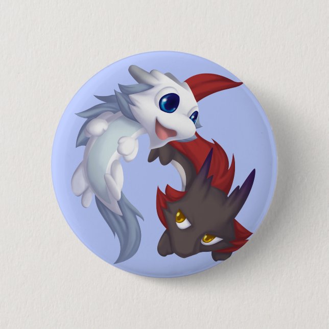 DragonBros Button (Vorderseite)