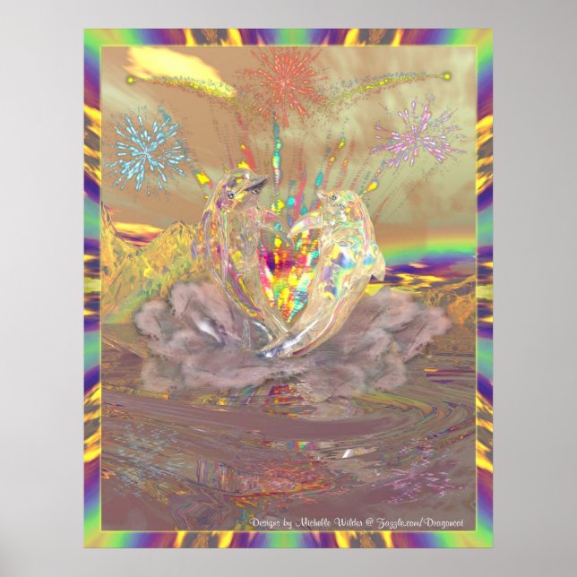 Dragoncats Dolphin Dance Poster (Vorne)