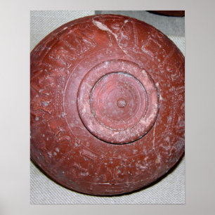 Dragondorff Schale, c.150 BC (Tonwaren) Poster