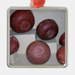 Dragondorff Schalen, c.150 BC (Tonwaren) Silbernes Ornament