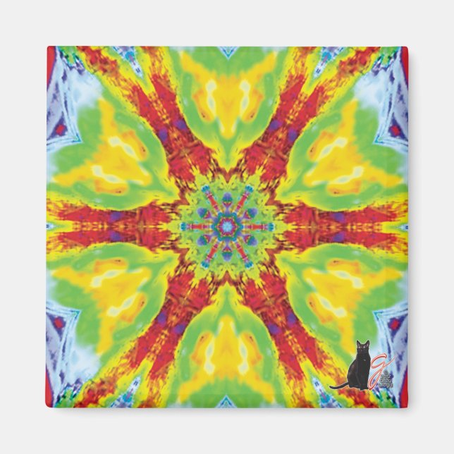 Dragoneye Kaleidoscope Magnet (Vorne)