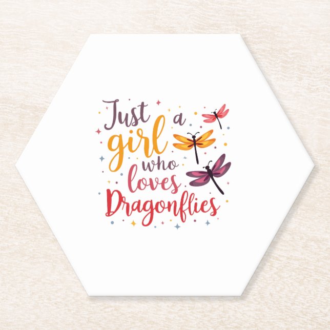 Dragonflies Animals Women Gift Idea Dragonfly (4) Untersetzer (Vorderseite)