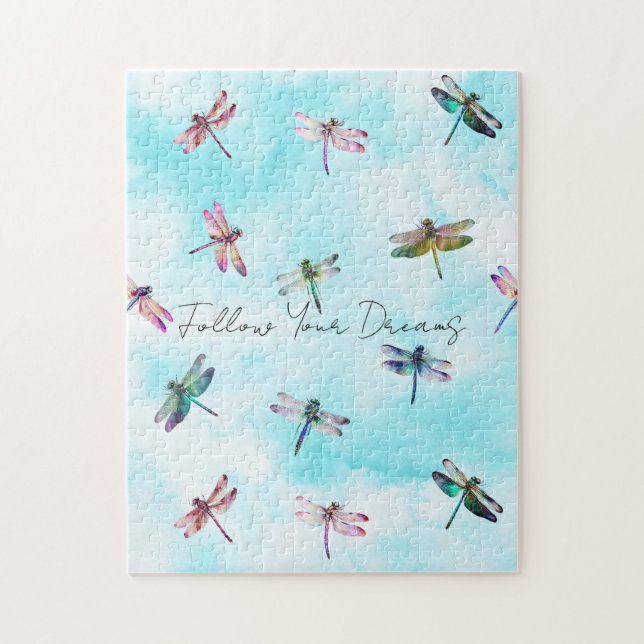 Dragonflies Blue Sky (Vertikal)
