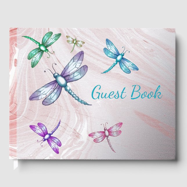 Dragonflies Gästebuch (Vorderseite)