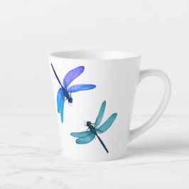 Dragonflies Latte-Tasse Milchtasse