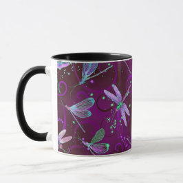 Dragonflies Lila Dreams 11oz Combo-Tasse Tasse