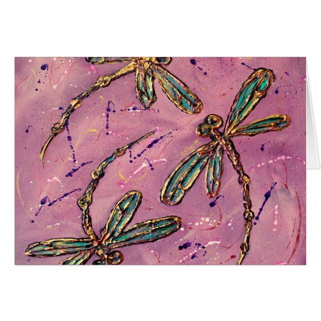 Dragonflies Pink Fizz (Vorderseite (Horizontal))