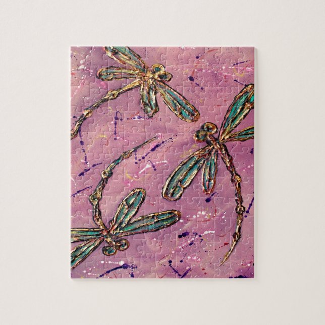Dragonflies Pink Fizz (Vertikal)