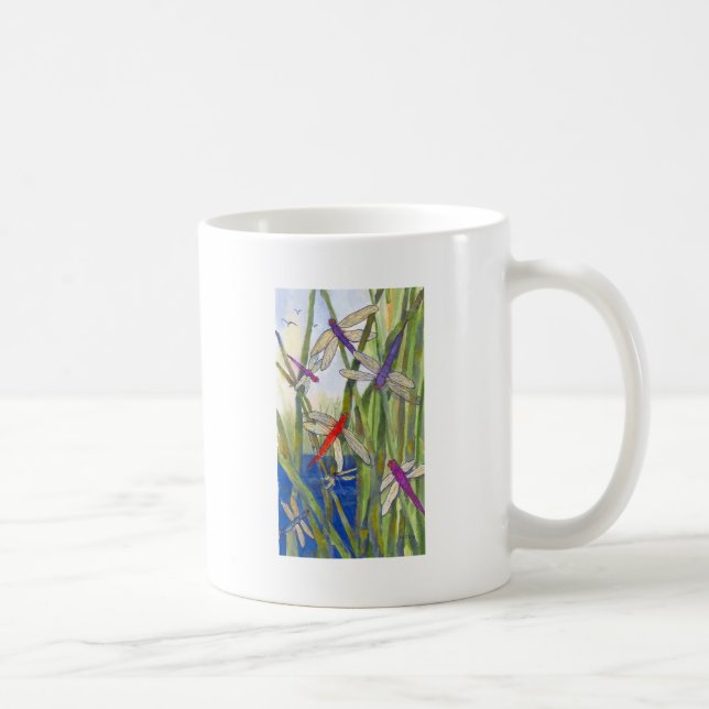 Dragonflies Summer Kaffeetasse (Rechts)