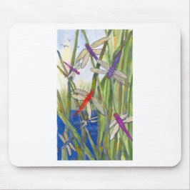 Dragonflies Summer Mousepad