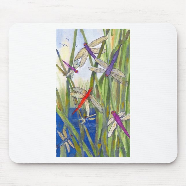 Dragonflies Summer Mousepad (Vorne)