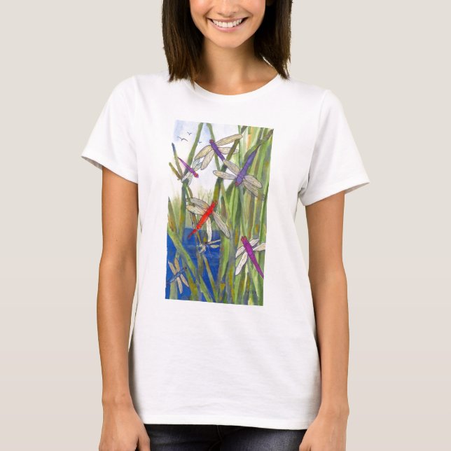 Dragonflies Summer T-Shirt (Vorderseite)