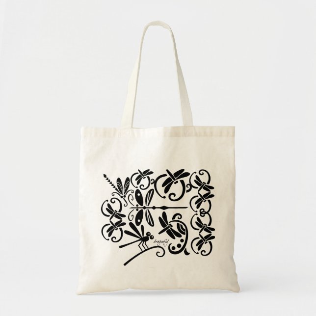 Dragonflies Tote Bag Tragetasche (Vorne)