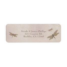 Dragonflies Vintage Libelle Elegante Einladung